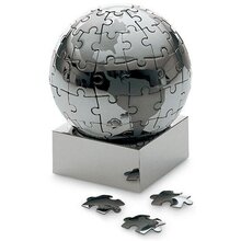 实体+皇冠*德国PHILIPPI 修复地球 磁性拼图地球仪136015