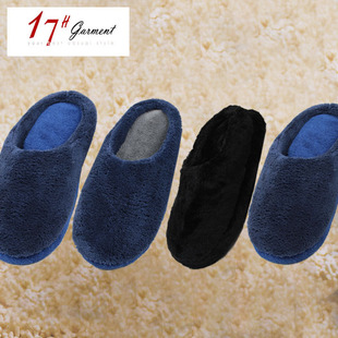 More than exports to Japan with soft bottom single men and women that occupy  home of interior to prevent slippery lovers BanXie cotton slippers wool slippers