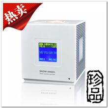 雪天使4G插卡音响 带遥控收音机闹钟 可爱mp3充电便携迷你小音箱