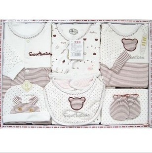  圣婴岛 经典畅销1016款婴儿礼盒套装 新生儿婴儿用品礼盒服饰