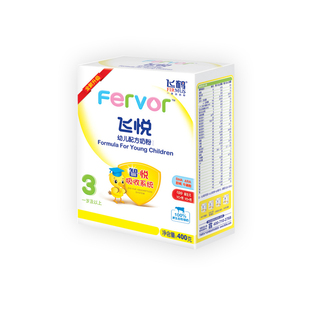  【满400减100现金】飞鹤飞悦3段婴幼儿配方奶粉 400g盒装