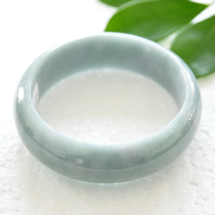  碧空中秋节促销 正品天然A货缅甸老坑翡翠玉手镯-送证书 送礼首选