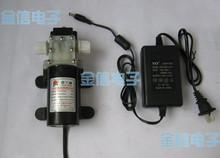 超低价新款普兰迪12V25W直流隔膜泵 可自吸微型水泵 小水泵+电源