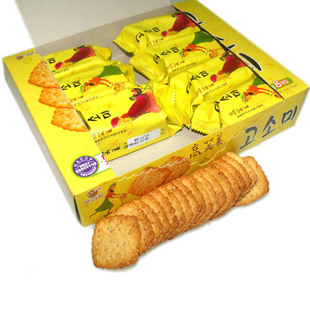  进口食品 好丽友高笑美大盒装 韩国饼干 吃不胖 超好吃