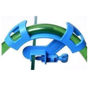 换水管固定夹水管夹气管两用水族箱鱼缸换水加