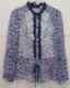 女装秋水伊人710415蓝色上衣