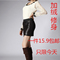 上下架计划:2014秋冬季新款加绒短裙包臀皮裙女修身半身裙PU皮A字裙简约性感