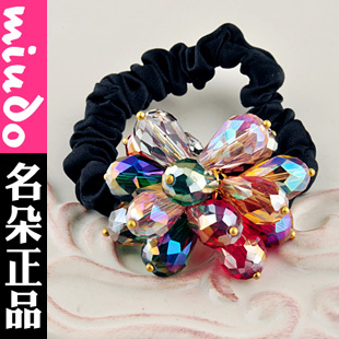  03205 名朵饰品 闪耀水晶发圈发绳头花 新娘头饰结婚发饰韩版韩国