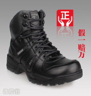  3515强人正品 中帮真皮511皮鞋军靴129-1B 户外军鞋 美式系带男鞋