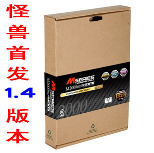 �����׷�HDMI1.4�汾������ monster M2000 �������ӵ��� 2.43��