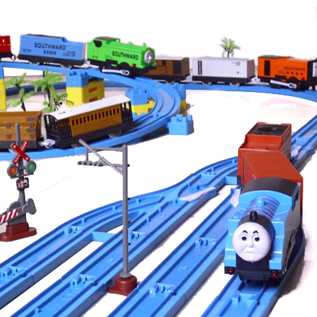 electric cars for kids ages 10-12
 on Fenfa children's toys Thomas rail car train track large playsets full ...