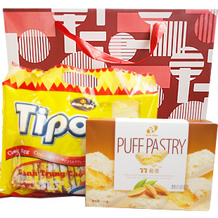 首次降价体面送礼装台湾进口食品零食节 77松