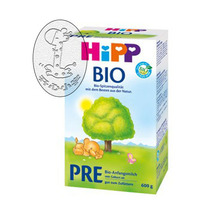 现货 德国HiPP喜宝BIO-PRE阶段初段有机婴儿奶粉4盒包邮135