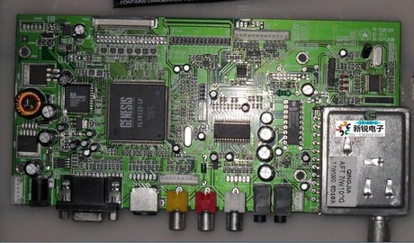 杂牌机20寸液晶电视 MS-9620C 主板 TG8125