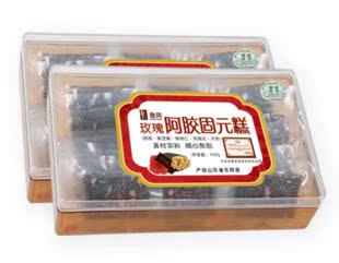  山东东阿鲁润玫瑰阿胶固元糕 阿胶膏固元膏 即食阿胶糕 2盒包邮