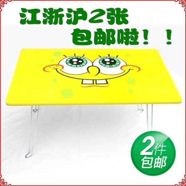 江浙沪两张包邮 卡通笔记本电脑桌/折叠桌/卡通桌/床上桌/可折叠