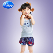 【2件装】(4件125元)迪士尼儿童纯棉背心男童罗纹弹力男孩38053A1图片