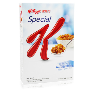  进口麦片 家乐氏Special K香脆麦米片 低脂代餐 整箱12盒包邮