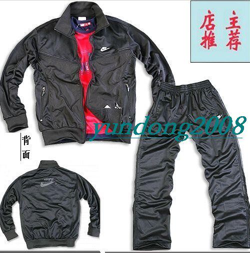 冲冠特价包邮 耐克NIKE运动装 秋装08新款男子运动服运动套装