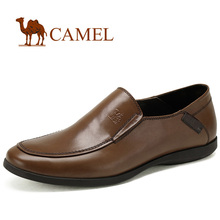 camel 骆驼真皮商务休闲鞋男鞋 经典品味 日常休闲男鞋 春款