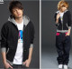 dior 迪奥型男全拉链卫衣/引领潮流<span class=H>情侣</span>款/l连帽保暖型 XNW007