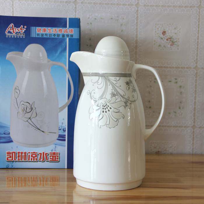 雅诚德正品凯琳2#凉水壶 冷水壶陶瓷 陶瓷水壶1.8升 耐高温不裂