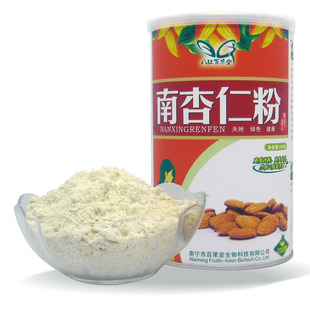 特价包邮！百果堂南杏仁粉 正品现磨纯天然无糖茶烘焙可配薏仁粉