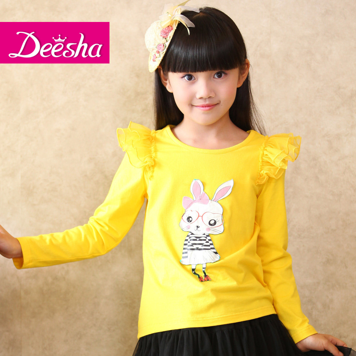 deesha<em>笛莎童装旗舰店</em>正品迪沙女大童秋装时