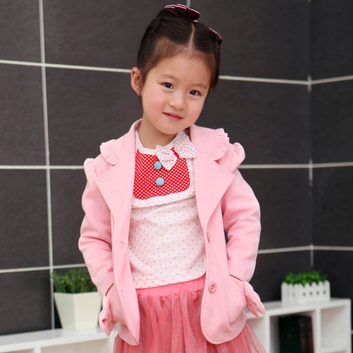 <em>儿童外套</em>,DEESHA笛莎<em>女</em>童装 <em>春装</em>2011新款公