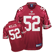 NFL ������� �ɽ�ɽ49�� San Francisco 49ers #52 Wills Red