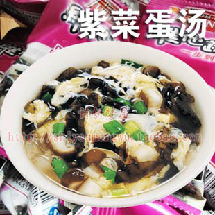  皇冠特价速食维他蔬 紫菜蛋花汤，营养美味健康简单方便 10包*8g
