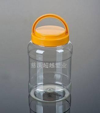 【超越】高级手提蜂蜜瓶1500G 透明瓶 塑料瓶(K5)