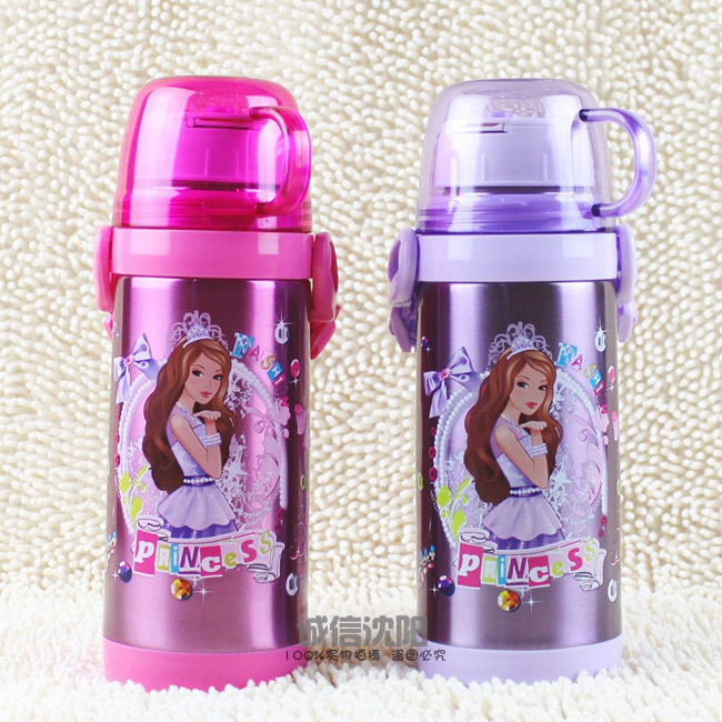 Термос/термочашка Barbie 400ML Из нержавеющей стали 304 Для детей С ручкой Термос/термочашка Barbie 400ML Из нержавеющей стали 304 Для детей С ручкой