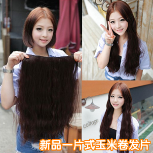  simulation of  exclusive wigs curly perm long hair wig-a corn chip
