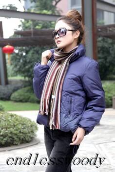 真我永恒meforever经典水墨印花羽绒<span class=H>专柜</span>正品 清仓 特价 剪标