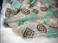 L经典 彩绿真丝丝巾 CS001L 绿色已到货