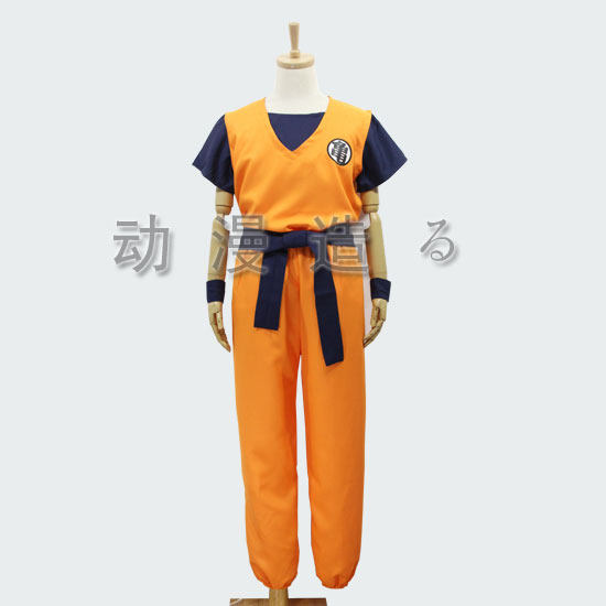 动漫制造--COSPLAY七龙珠小悟空悟空衣服龟仙流练功服COS服有现货