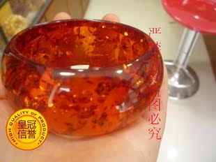  纯琥珀手镯 ~蜜蜡手镯 ~花珀手镯 ~宽版手镯