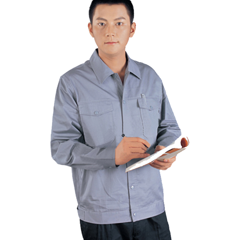 夏天 长袖纯棉工作服套装 防静电服 电焊服 厂服 劳保服工程服|msdalam kategori Pakaian Lelaki, menetapkan, seragam Tooling - dari Buy2taobao.com untuk memberikan perkhidmatan ejen Taobao profesional membeli