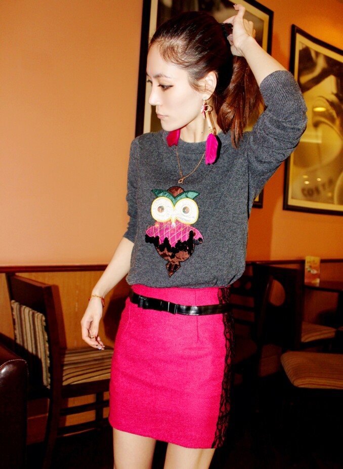 <em>猫头鹰图案毛衣</em>_tanyuan97_新浪博客