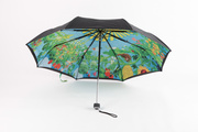 创意日本动漫宫崎骏龙猫晴雨伞黑胶双层防晒折叠遮阳伞太阳伞
