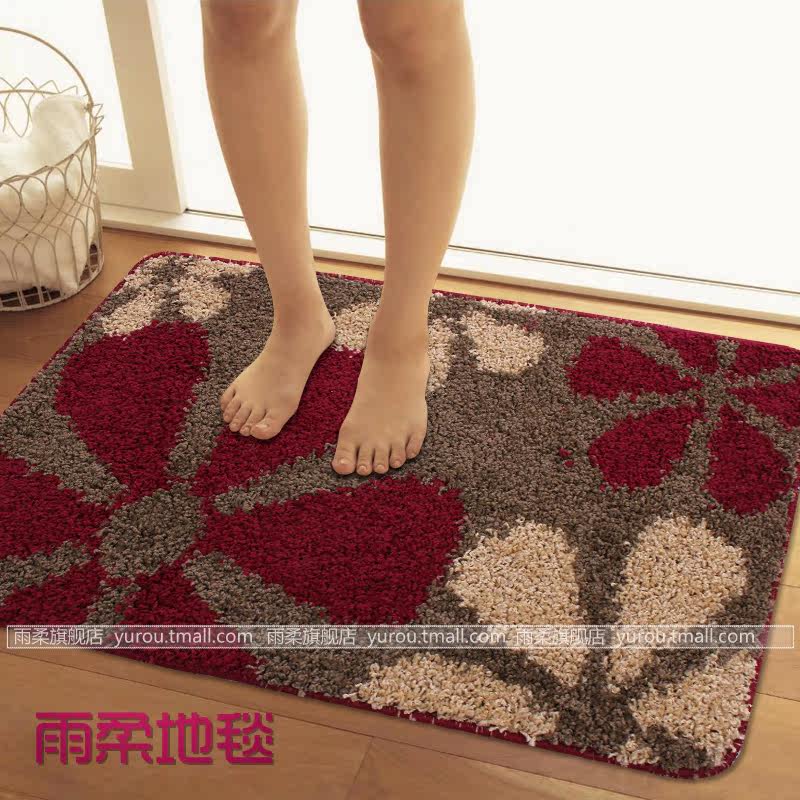雨柔 精品地毯 玄关地垫门垫 入户门口脚垫 门厅地垫21色特价定做