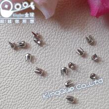 (KQ3)全铜 银色小铆钉 最小四爪钉 最小铆合钉子 直径2.5mm
