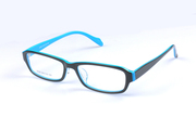 时尚超轻板材眼镜框 蓝色绿色黄色白色眼镜 全框近视眼镜 高鼻托