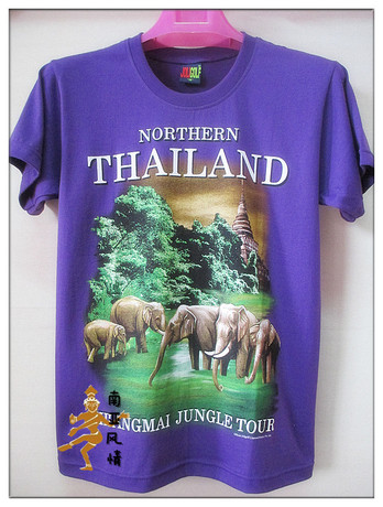 泰国JOLIGOLF正品大象短袖T恤 泰国服饰 情侣