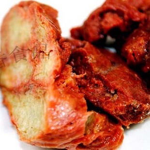  斋菜 素叉烧肉 仿荤素 素食零食品 台湾豆制品大豆 齐善微波食品