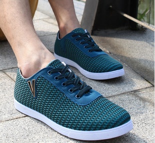 粉黛尔 2014夏季新款男士时尚休闲网鞋透气韩