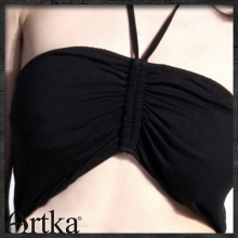 artka阿卡*必备款百搭打底挂脖弹力抽带抹胸9色入-*A03305