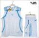 [浪潮新款][NIKE]科比绣标双面穿运动透气篮球透气套装-白