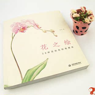 飞乐鸟《花之绘-38种花的色铅笔图绘》彩铅花卉绘画图书教程